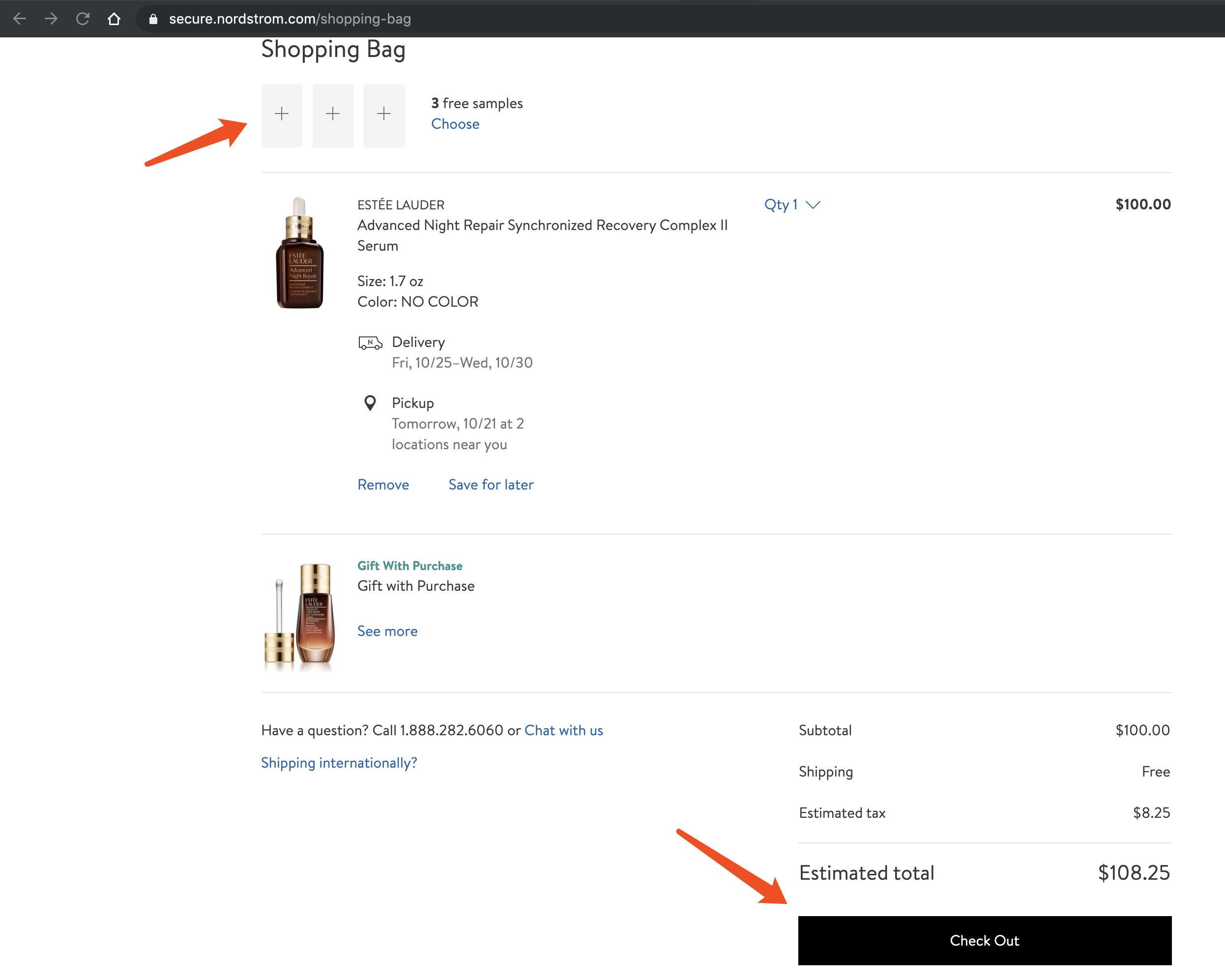 nordstrom estée lauder | 