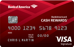 BOA Cash Rewards信用卡【开卡送0，321返现】