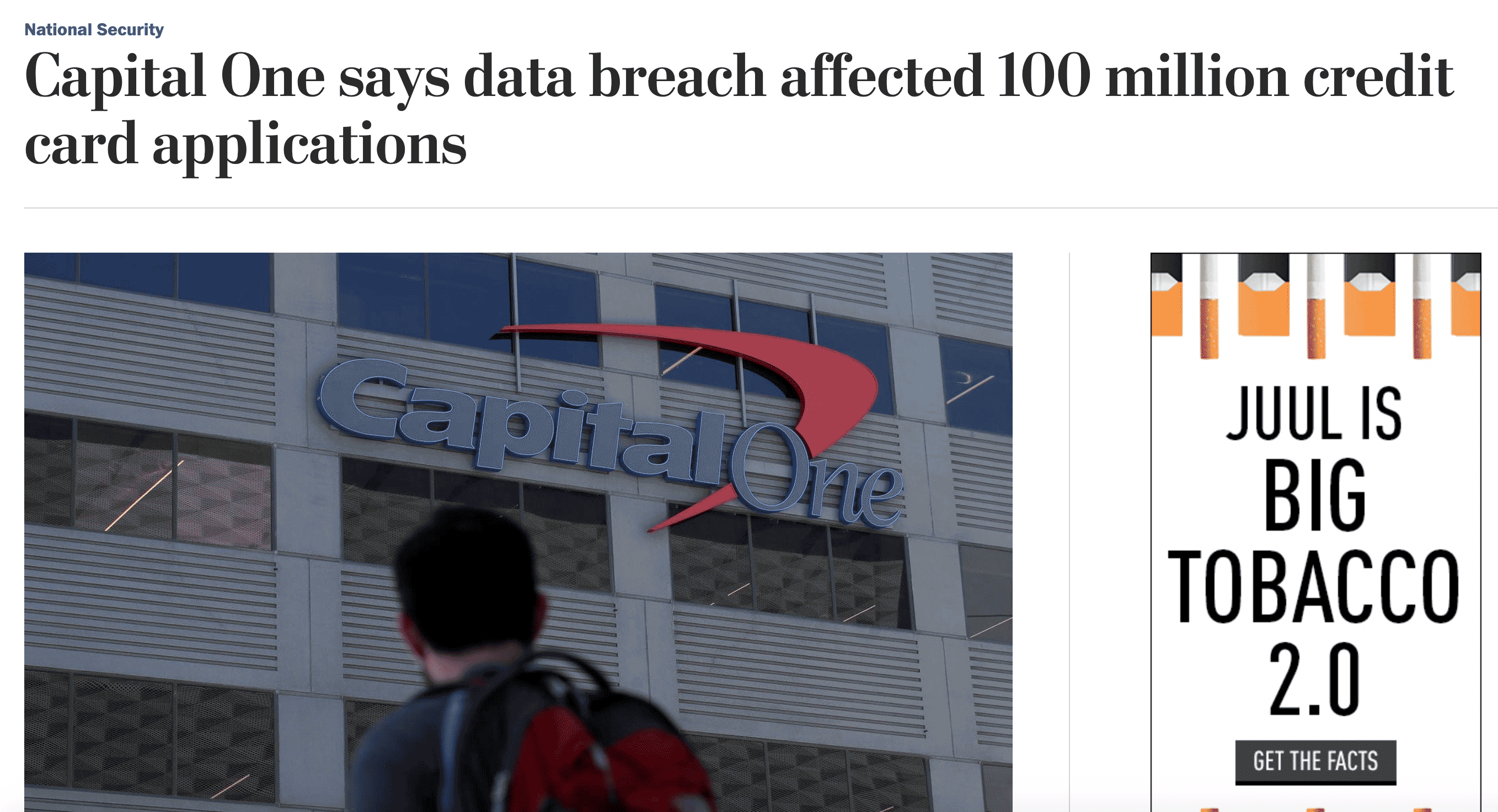 Capital One 申请和 SSN 数据泄露【2023.9 更新：发钱了，每人 $282-$707！】 - 美国信用卡 101