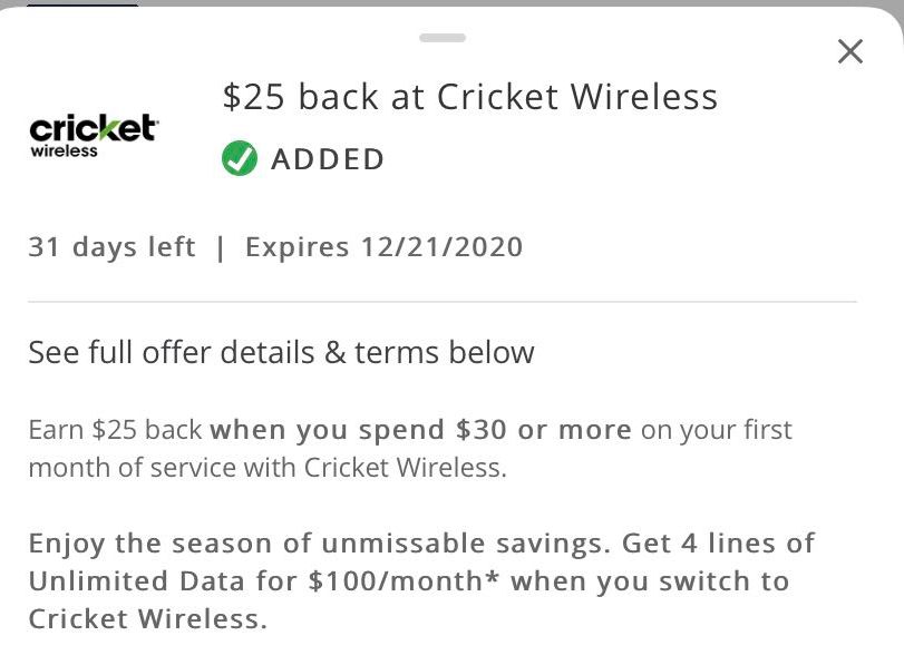 Cricket 购机活动 21 9 更新 无需转网也能低价买 Iphone Se2 了 可 Trade In 400 刀 美国信用卡101